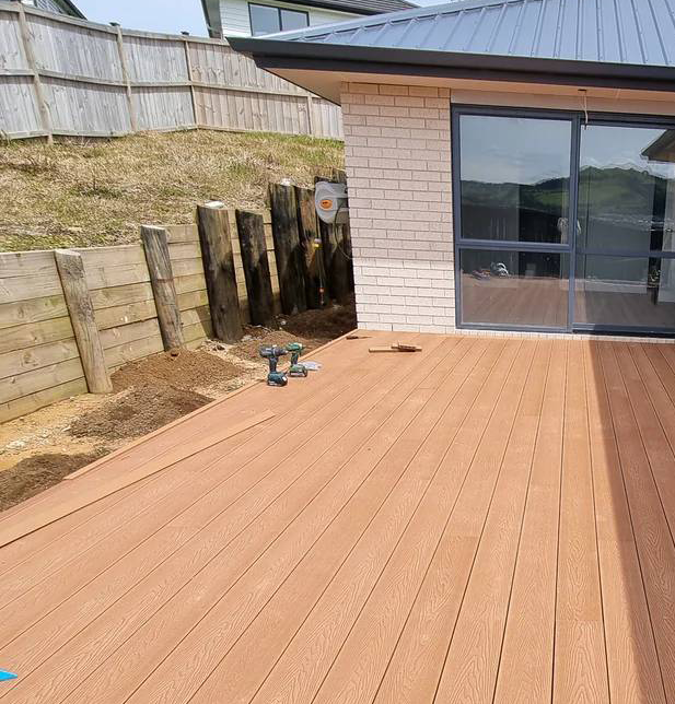 Deck WPC Δάπεδο Wood RD07 25mm