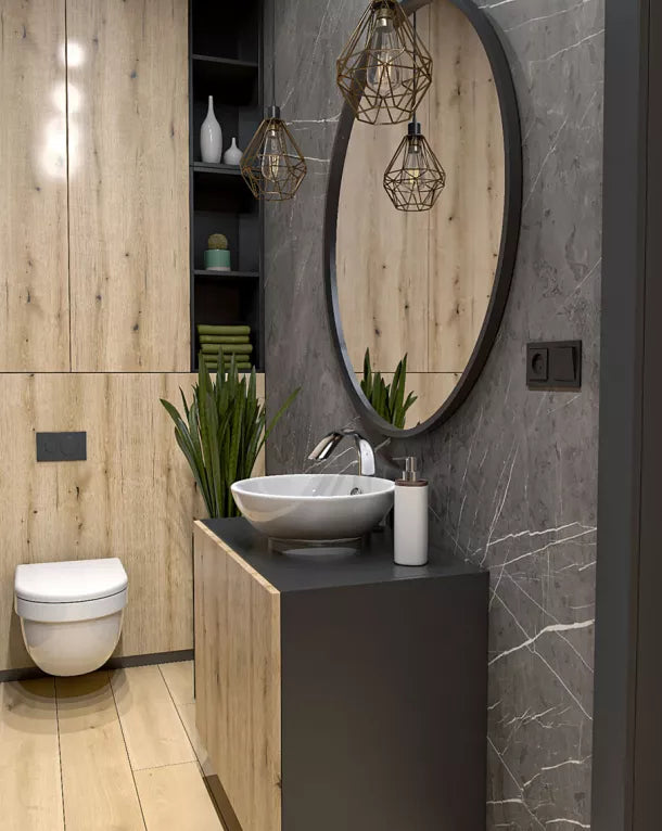 Επένδυση τοίχου Μάρμαρο SPC Rocko K026 Grey Pietra Marble