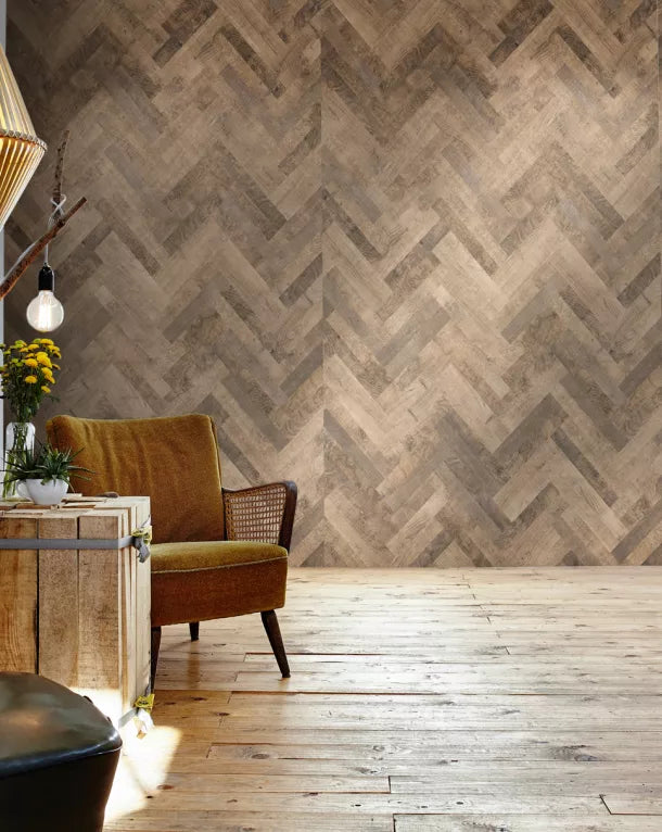 Επένδυση τοίχου Ξύλο SPC Rocko R099 Vintage Herringbone