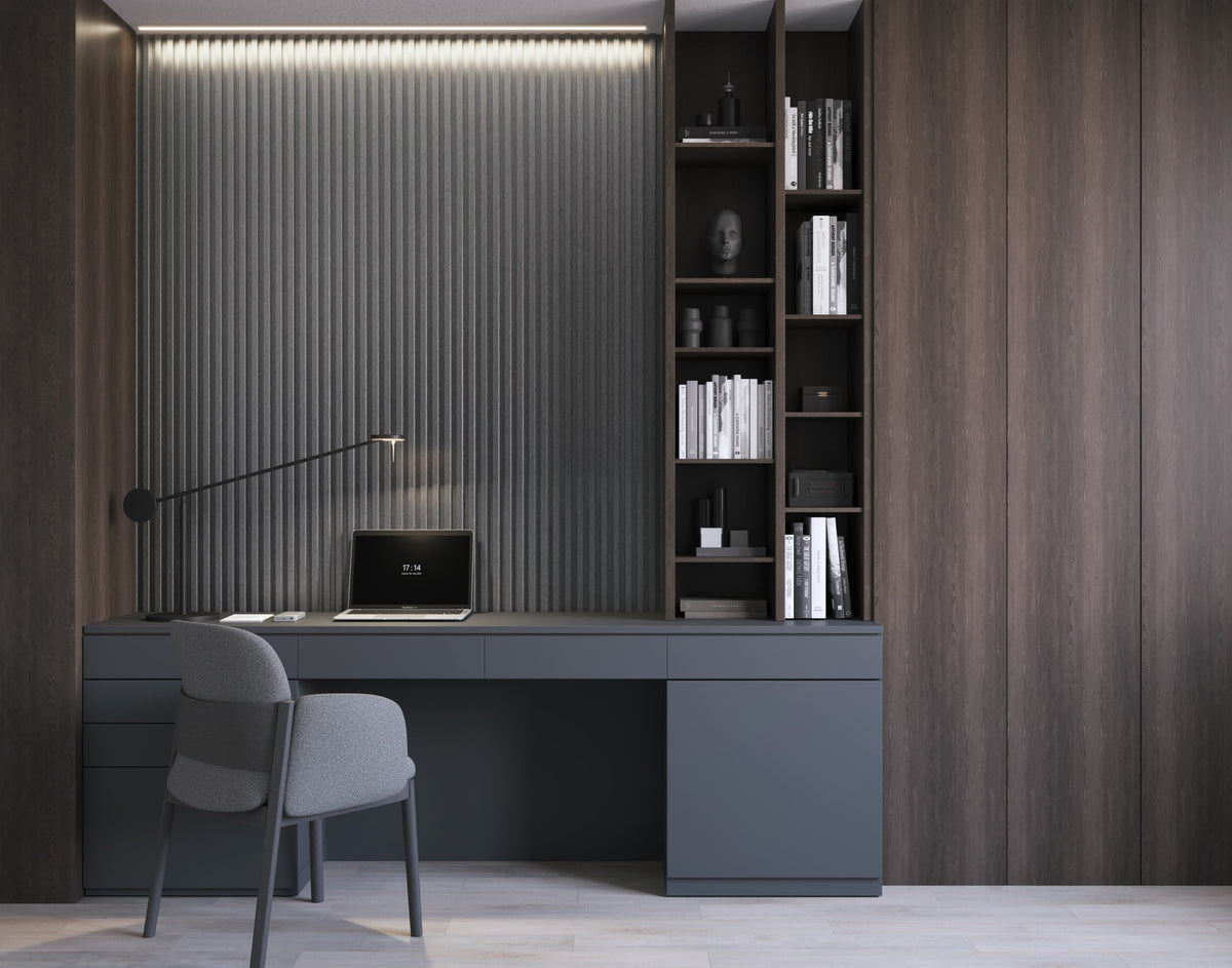 Επένδυση τοίχου Modular Brushed Steel XL