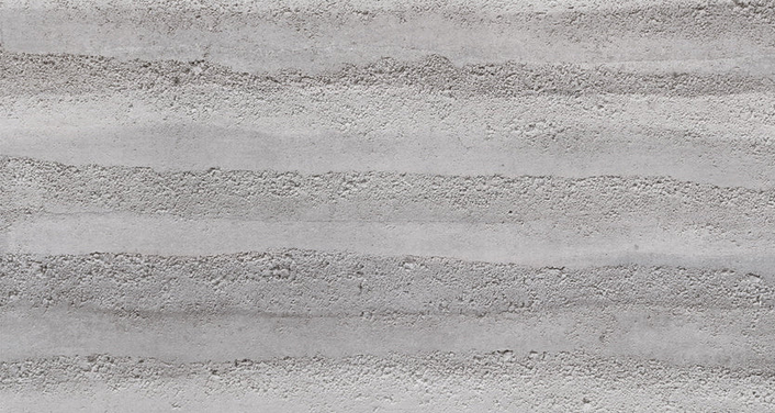 Επένδυση τοίχου Πέτρα 3D Rammed Earth Light Grey