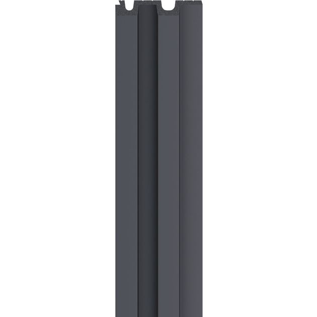 Επένδυση τοίχου 3D Wall Panel Anthracite L-Line