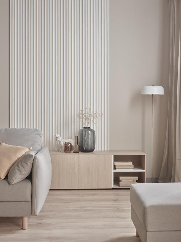 Επένδυση τοίχου 3D Wall Panel White S-Line