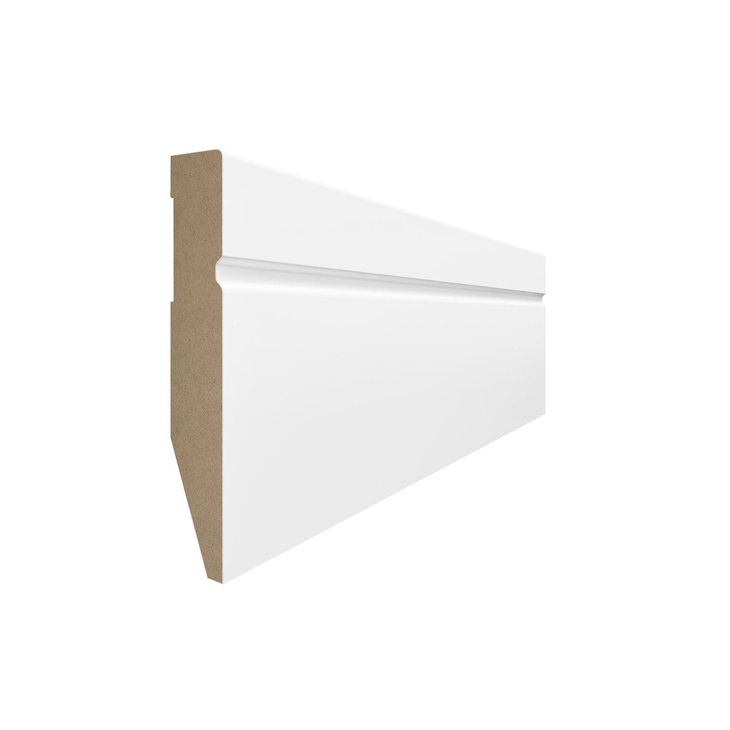 Σοβατεπί Λευκό MDF EV301