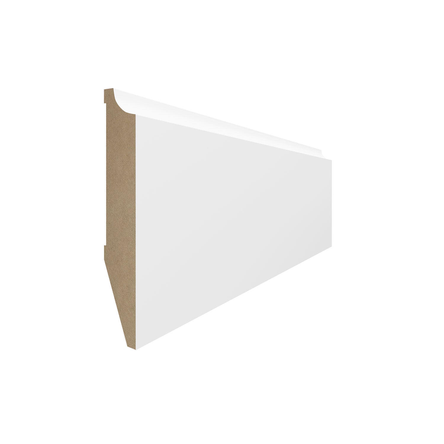 Σοβατεπί Λευκό MDF EV601