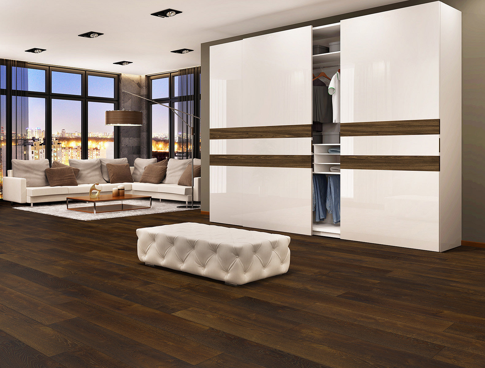 Βινυλικό Δάπεδο Κουμπωτό SPC AC.6 CL.34 Rocko 5+1 R070