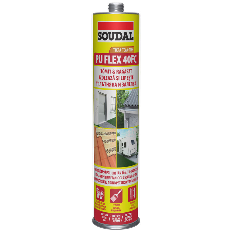 Σιλικόνη Πολυουρεθάνης Soudal Soudaflex 40FC