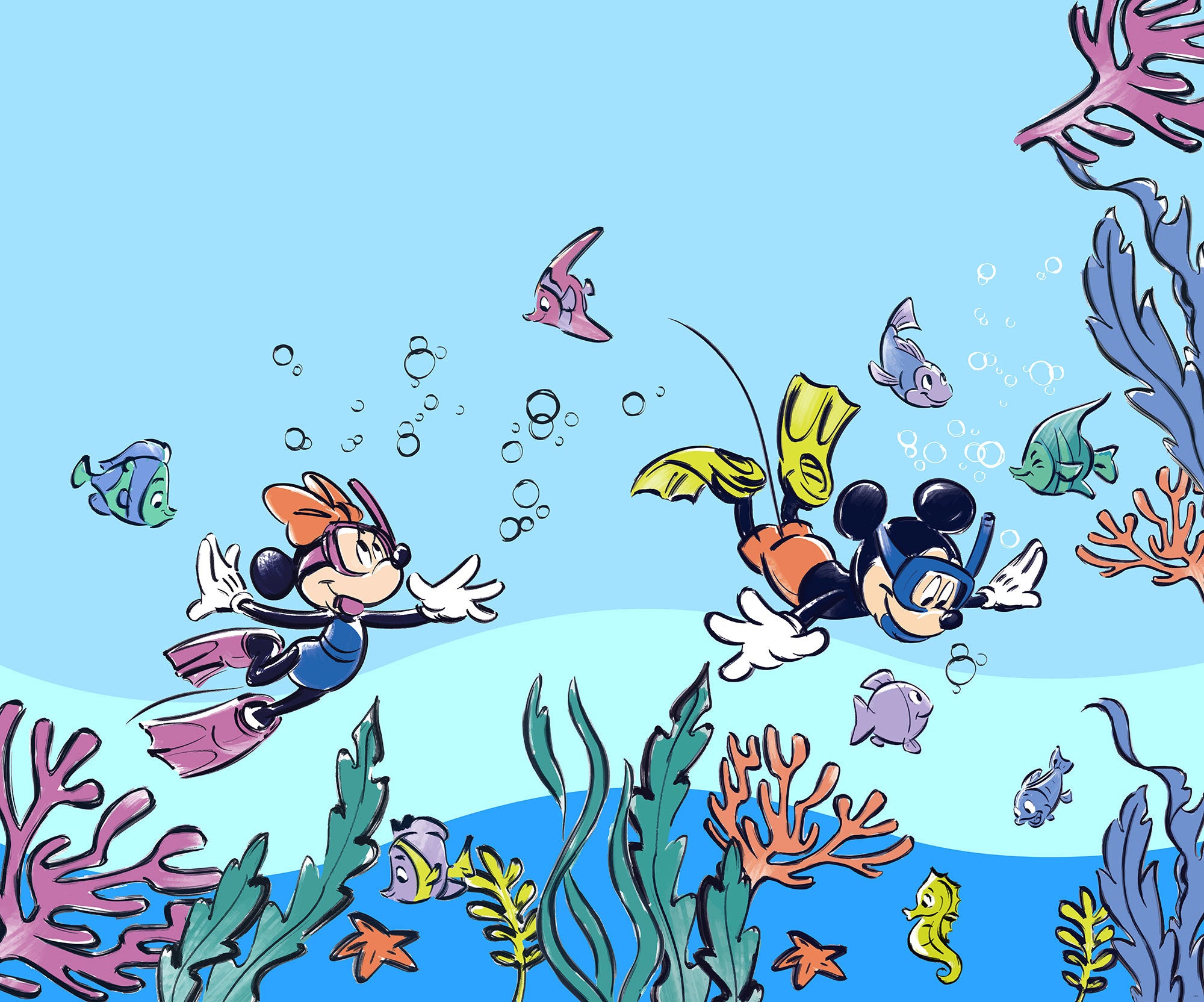 Φωτοταπετσαρία Παιδική Disney IADX6-105 Komar