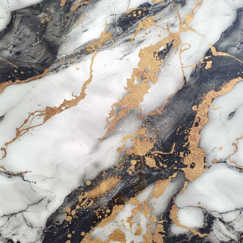 Επένδυση τοίχου Μάρμαρο PVC PS-2863 Obsidian Gold