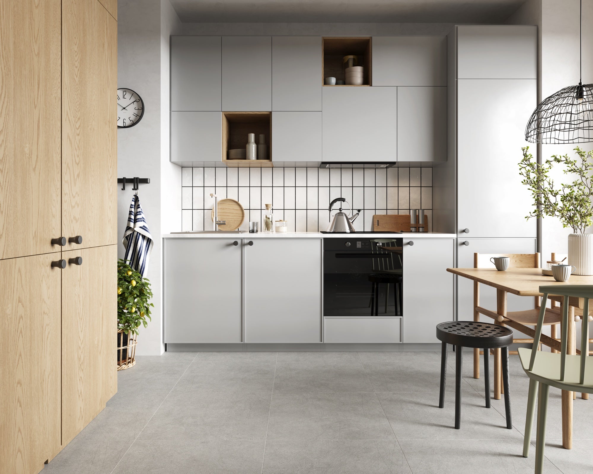 Βινυλικό Δάπεδο Κουμπωτό SPC AC.5 CL.33 Vilo Concrete Light