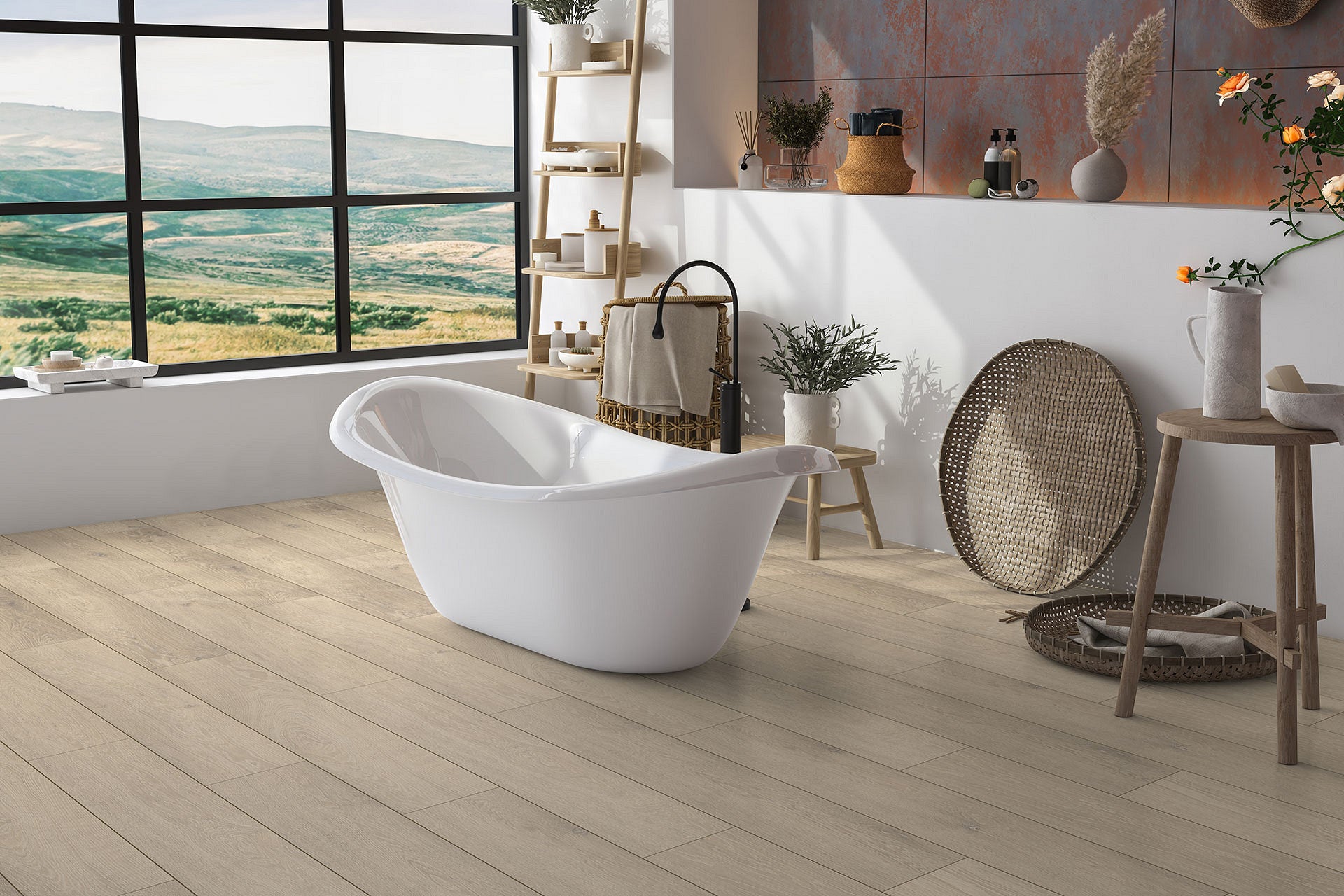 Βινυλικό Δάπεδο Κουμπωτό SPC AC.4 CL.32 Kronostep 4+1 R143